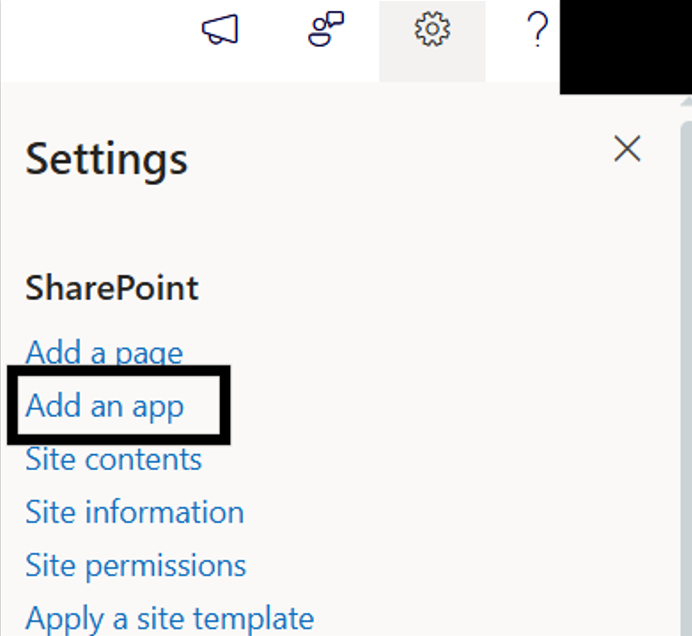 Add an app