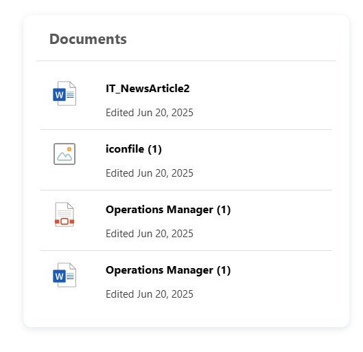 Documents