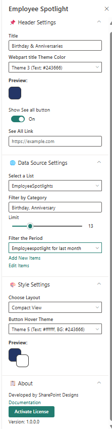 EmployeeSpotlightsPropertypane