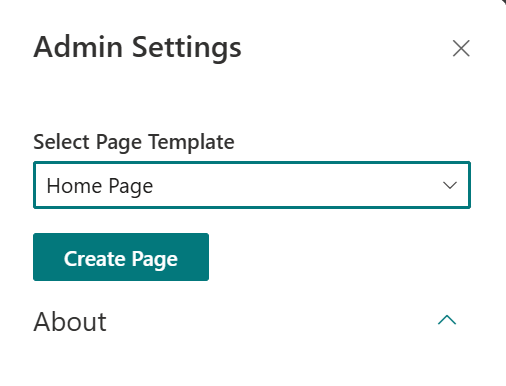 Select Home Page