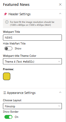 NewsPropertyPane