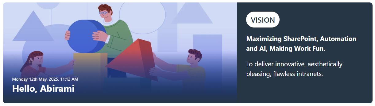 Welcome Banner