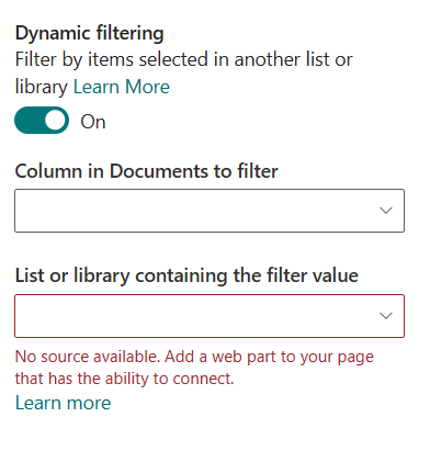 Document Library General Settings Two