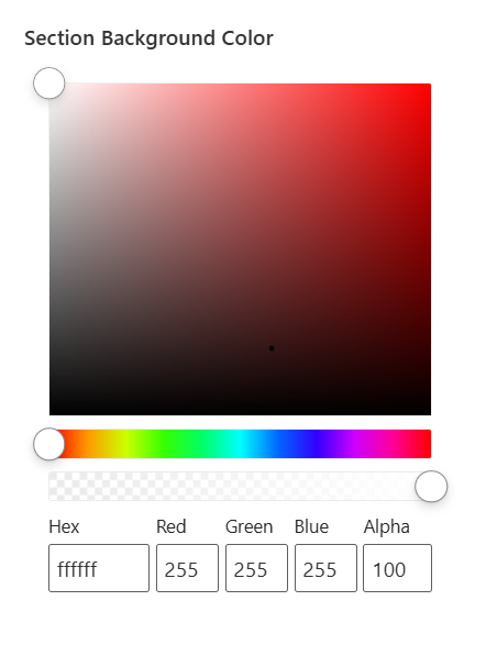 Appearance Settings Two