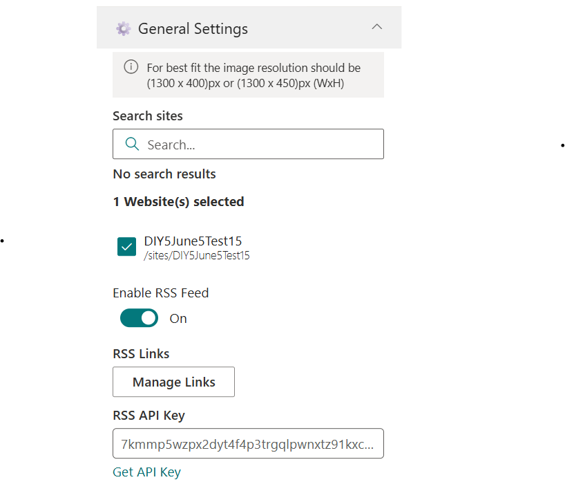 General Settings