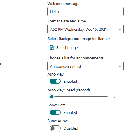 General Settings